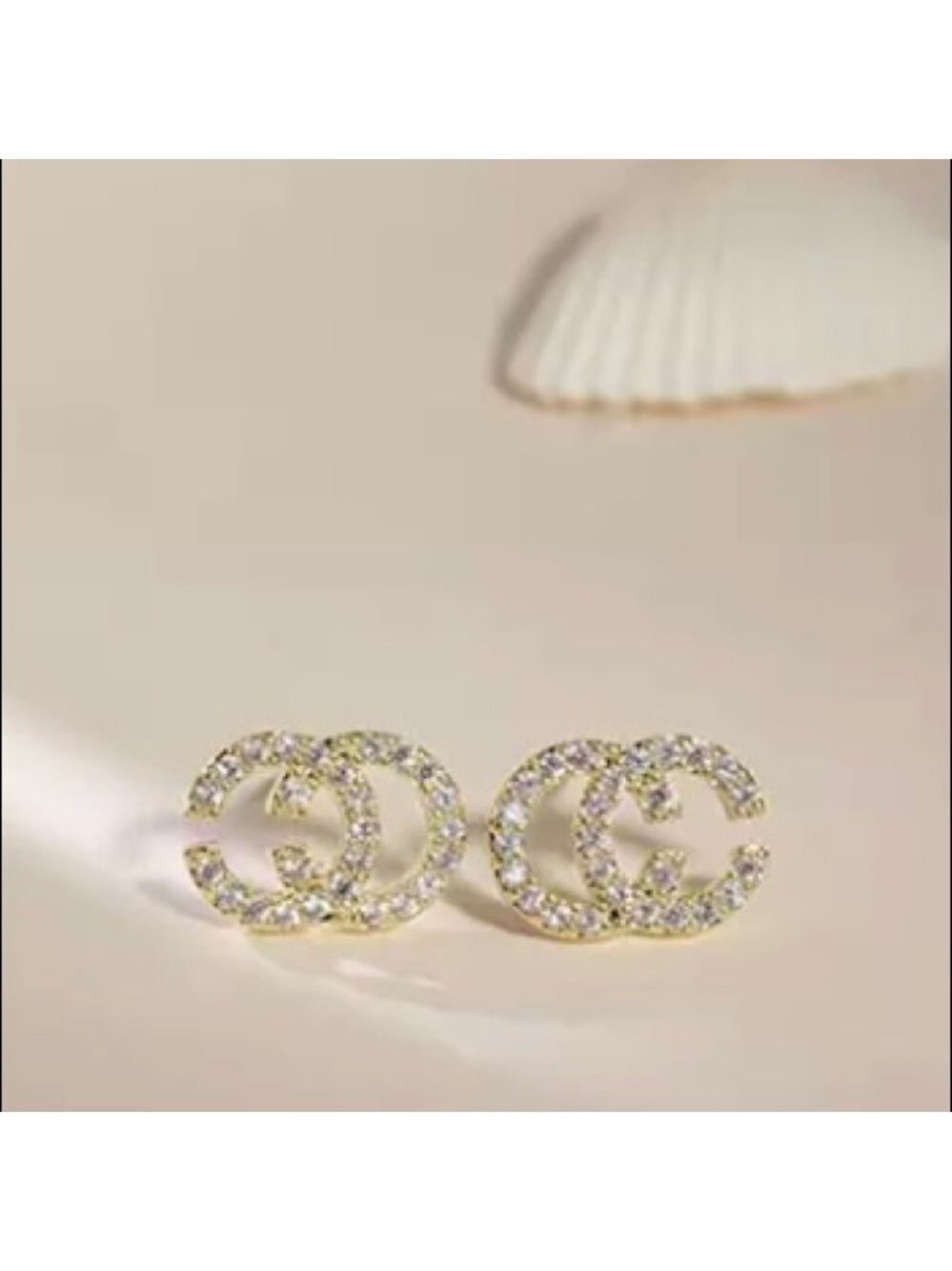 CC zircon crystal earrings - Picture 10 of 11